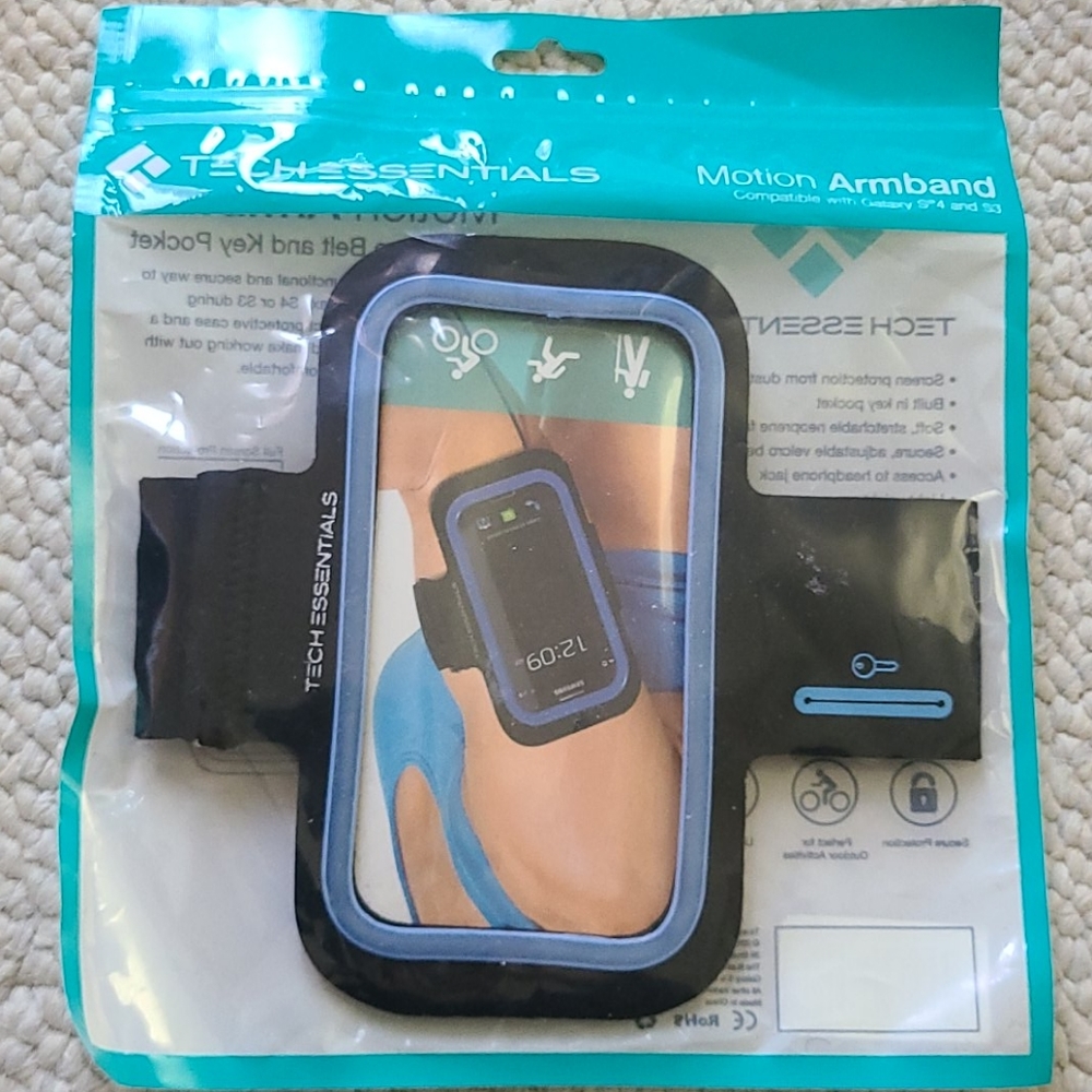 Tech Essentials Motion Armband for Samsung S4 S3